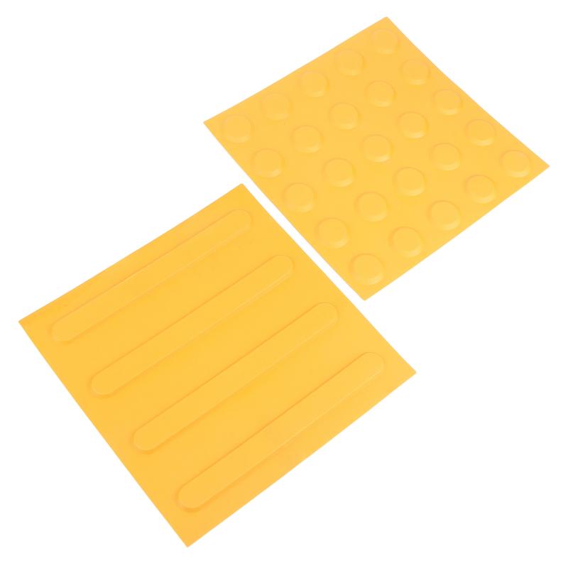 Piastrelle Tattili in PVC Superficie Antiscivolo Prestazioni Durature Per Marciapiedi Spazi Pubblici Percorsi per Non Vedenti