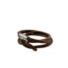 Leather Herculed Bracelet Brown Leather Used