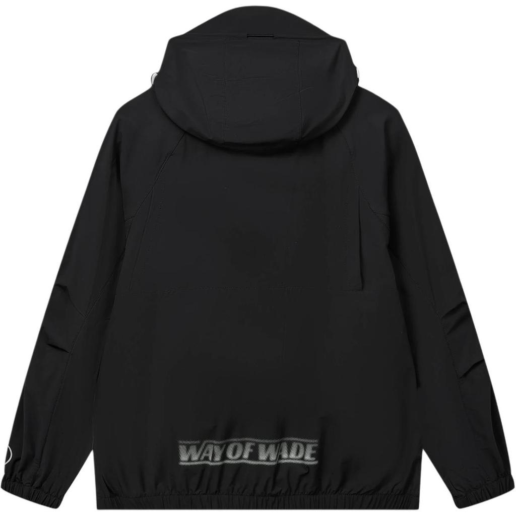 Li-Ning Wade Series Letter Zipper Hooded Windbreaker Men Outerwear AFDWC37-1