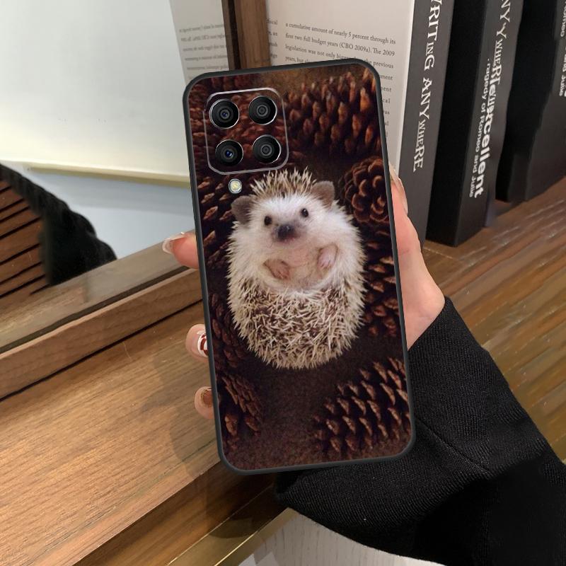 Cute Little Hedgehog Case For Samsung Galaxy M13 M53 M51 M31 M11 M14 M34 M54 M12 M32 M52 M16 M36 M56 M15 M35 M55