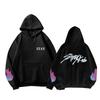Stray Kids DO IT Pop-Up Tour Hoodie - Unisex Oversized Pullover Sweatshirt with Pink Graphic Print for STAY Fans(Fleece-Lined)