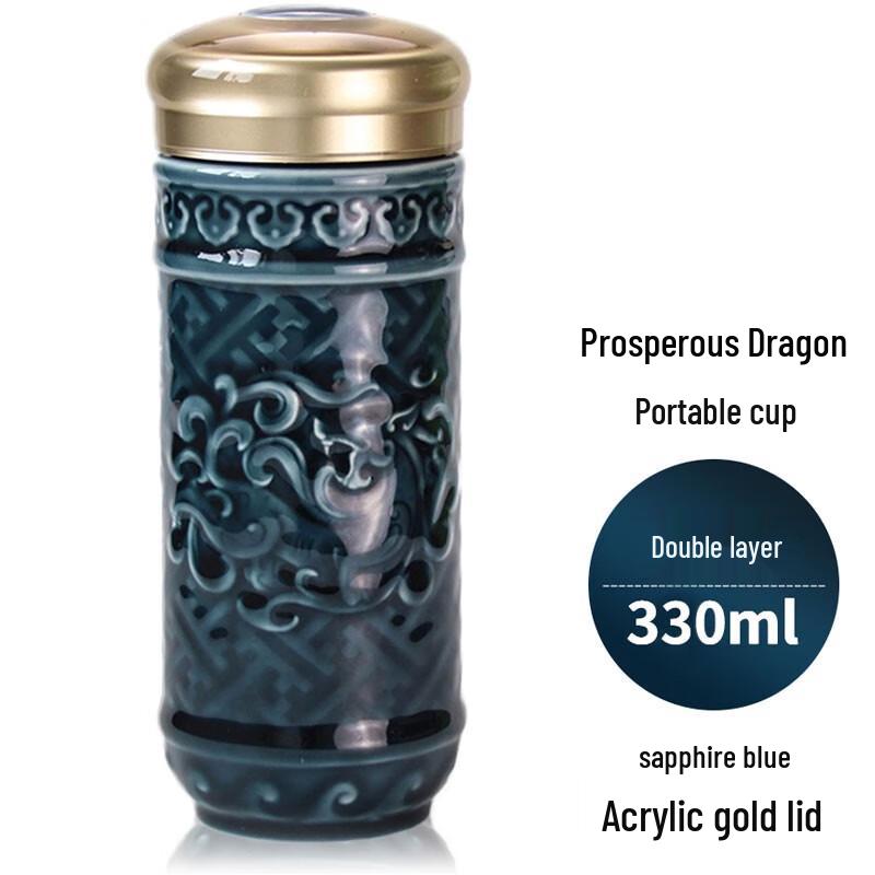 

Qian Tang Xuan Dragon Ceramic Portable Cup