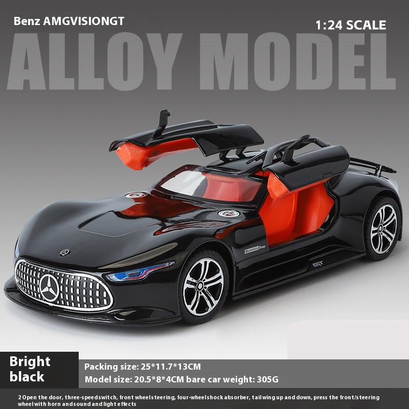 

1:24 Mercedes Benz AMG Vision GT Новая концепция спортивного автомобиля из литого металла Модель автомобиля Звук и свет Коллекционирование Хобби Украшения Подарок