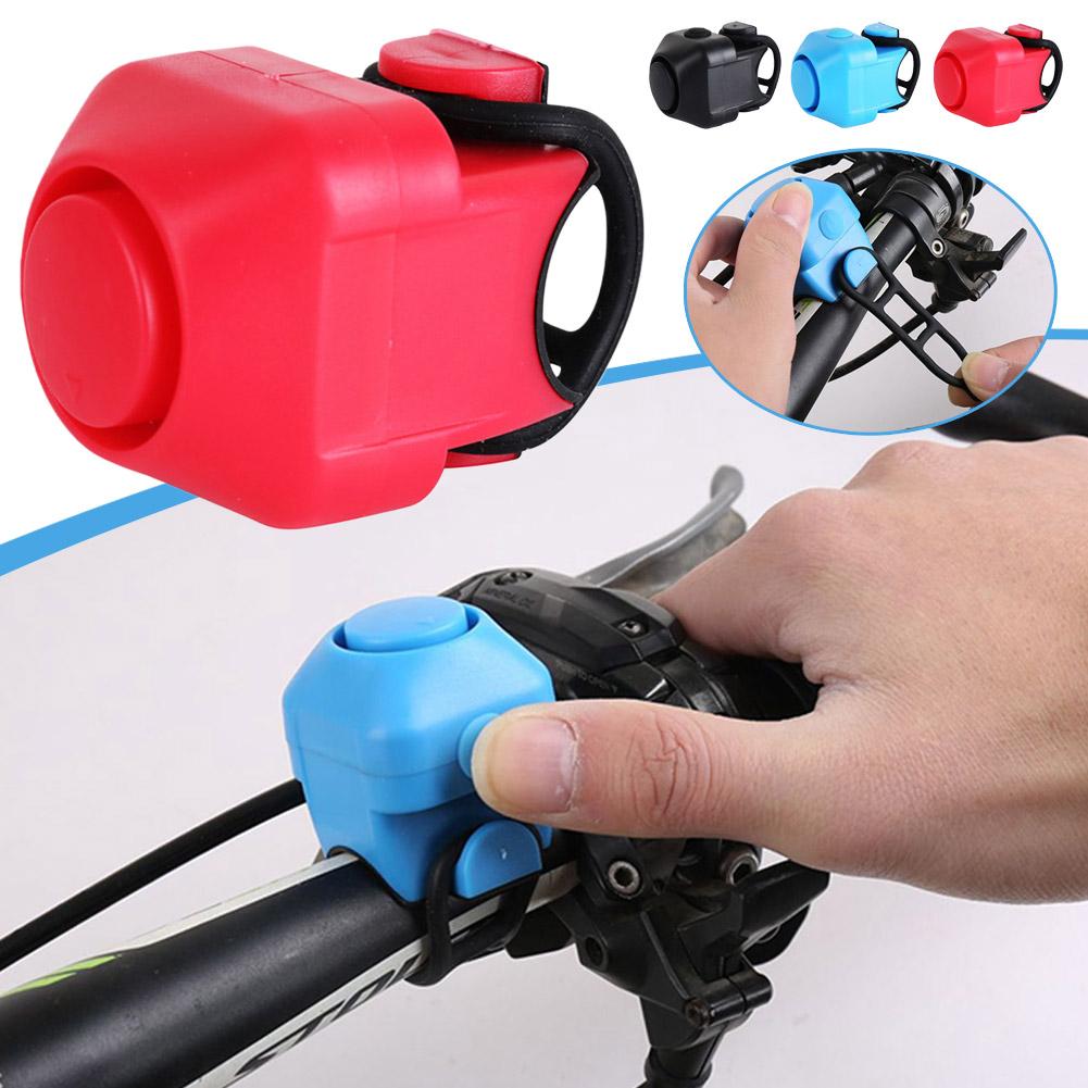 Mini Colorful Bicycle Bell Electronic Horn for Mountain Bike Fixed Gear Single Speed Cycling Accessories Bike Ding Dong