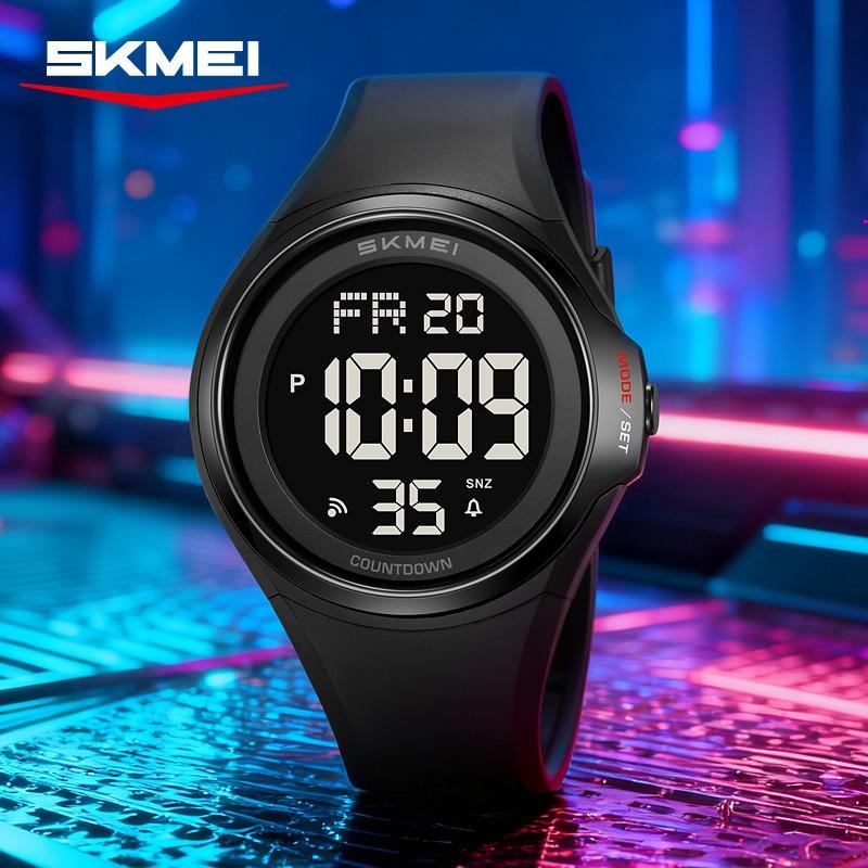 Electronic Watch Fashion Student Electronic Watch Waterproof Outdoor Chronograph Sports Waterproof Student Watch Alarm Clock