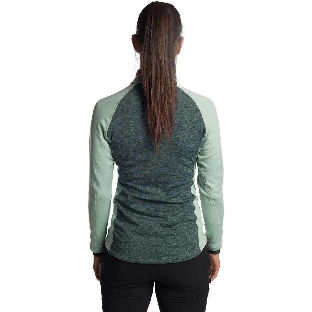 Trangoworld Fleece Pullover with Half Zip Palieres