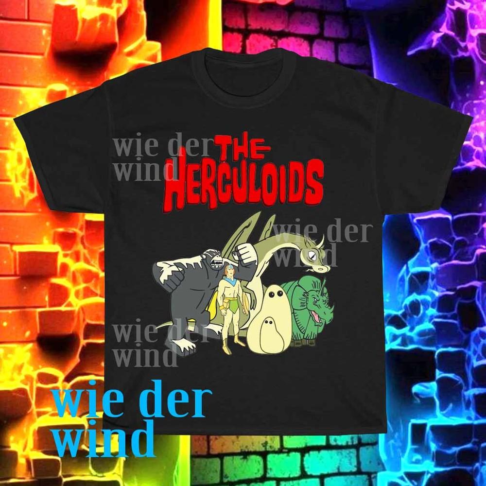

New The Herculoids Cartoon TV Show Logo Men#039;s Tshirt funny size S to 5XL Unisex T-Shirt XXXXL