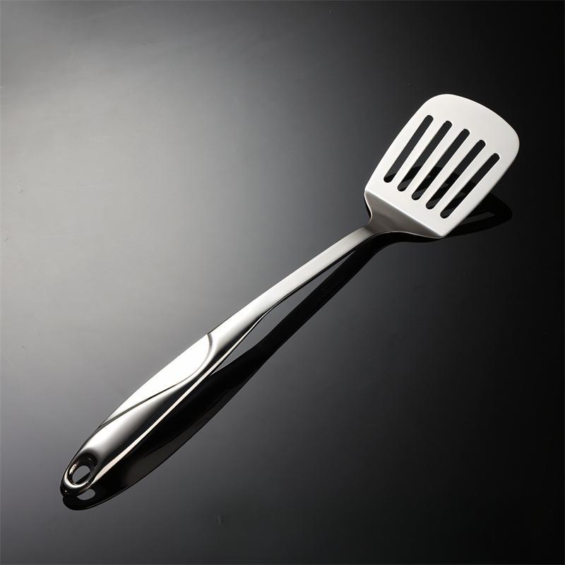 

Набор кухонных принадлежностей из нержавеющей стали S-образной формы 304, лопатка, дуршлаг, кухонная утварь, половники, ложки, общественный ресторан