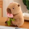 Anime Capybara Bread Plush Toy Creative Stuffed Animals Capybara Toast Doll Girl Birthday Toys Girlfriend Cute Gift