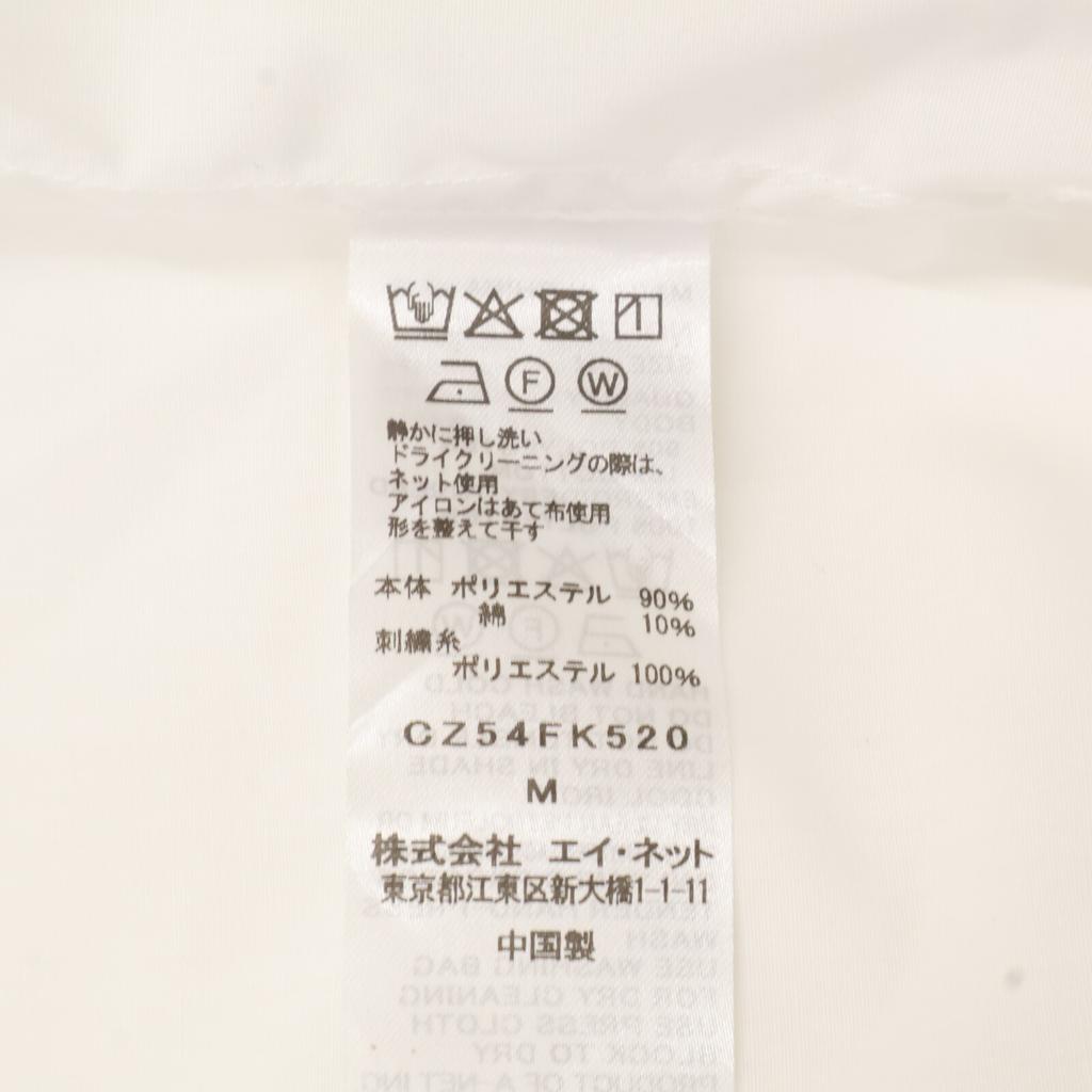 ZUCCa [Excellent Condition] CZ54FK520 Ladder Lace Embroidered Short Sleeve Shirt/ tops M whiteUsed