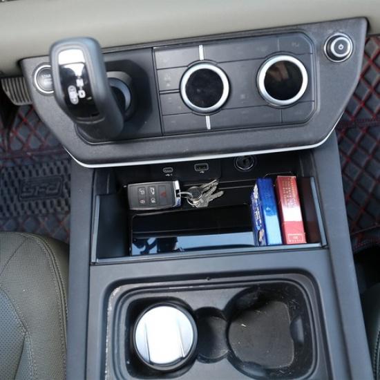 ABS Mittelkonsole Armlehnenbox mit Polster für Land Rover Defender