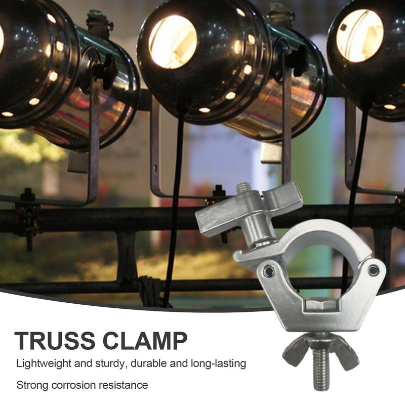 Truss Clamp For Light Aluminum Alloy Truss Clamp Swivel For Lights Lightweight Multifunctional Stable Stage Lighting Accessories