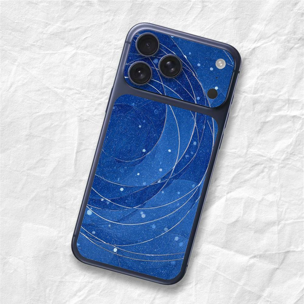 Celestial Constellation Line Art Sticker Film Cover for iPhone 17 Pro Max iPhone17promax