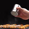 [i Cafilas][SS] 1PC Stainless Steel Chocolate Shaker Cocoa Flour Sugar Powder Coffee Sifter +8 PCS Coffee Stencils Template +1 Gold Spoon