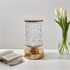 Crystal Desk Lamp Lighting Fixture Bedside Lamp Night Light USB Retro Nightstand Table Lamp Dimmable for Bedroom Home Decoration
