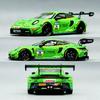 1:64 Toyota Land Cruiser 250 Porsche 911 GT3R Models Alloy Diecast Toys Car Hood Can Opened Metal Body Miniature Cars Kids Gifts
