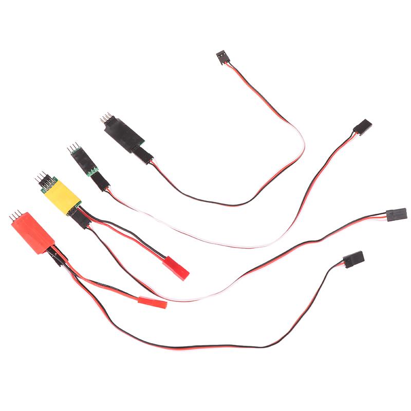 3CH LED Lamp Light Control Switch Controller Module RC Receiver Lights Switch On/off Control For 1/10 1/8 RC Toy Car Parts