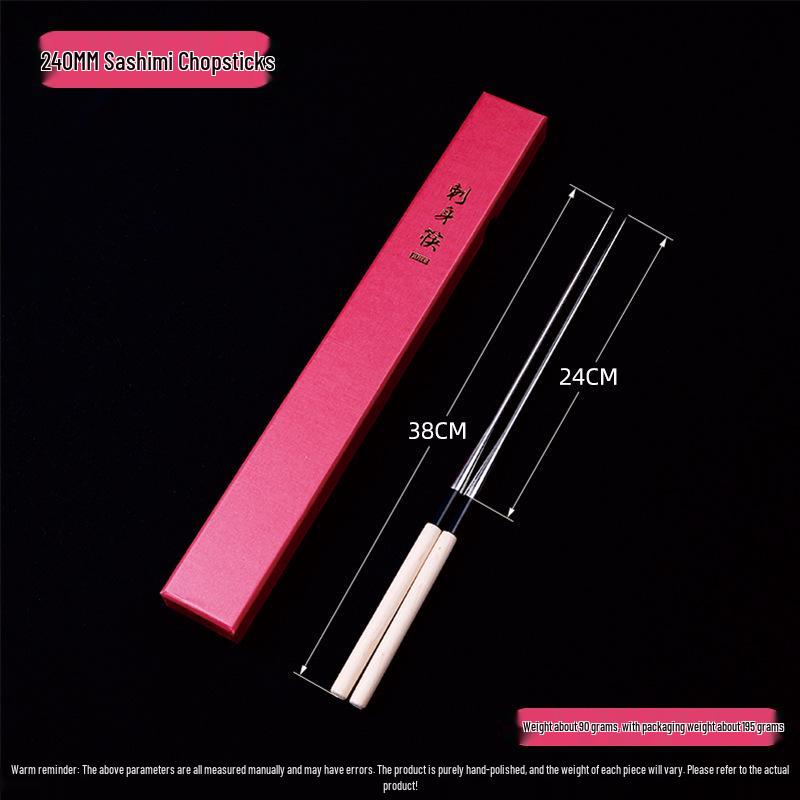 Sashimi Steel Tip Chopsticks: Perfect for Sushi & Takoyaki