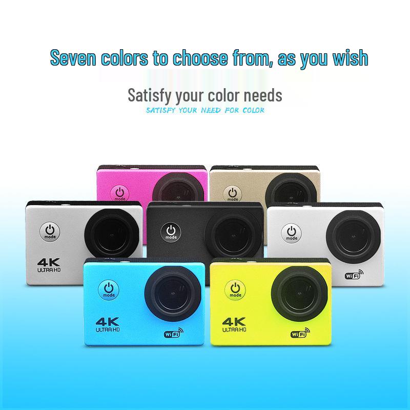 4K WiFi Action Camera with Remote Control for Diving and Outdoor Use