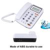 Desktop Corded Landline Telephone With Caller ID Display With Speakerphone for HomeOffice White