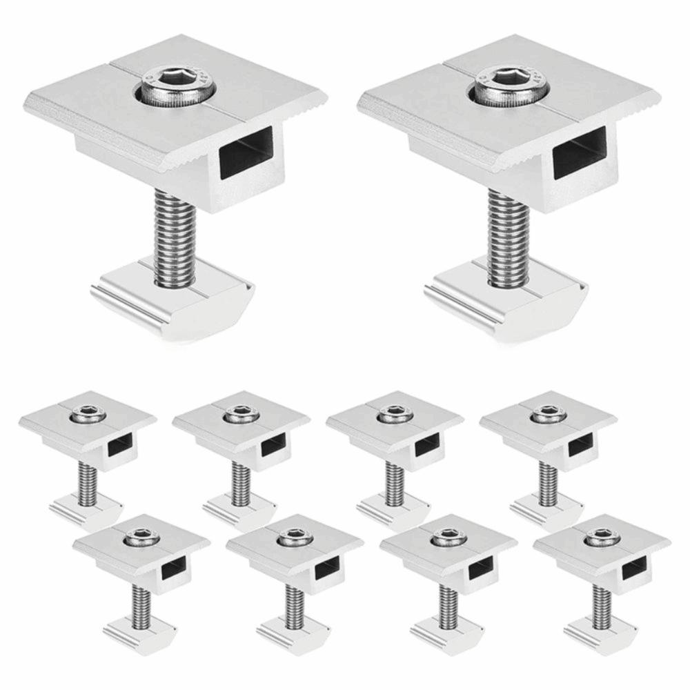 10pcs Stable Structure Solar Panel Mounting Clips Solar Panel Mounting Accessories Tin Roof