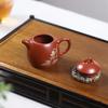 Chinese Yixing Purple Clay Teapot Handmade Butterfly Beauty Tea Pot Household Raw Ore Zhu Mud Kettle Zisha Tea Set Teaware 80ml