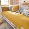 Seat European Couch Cover Sofa Towel for Living Room Decor New Cotton Linen Fabric Sofa Cover Slip Resistant Slipcover