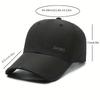 Quick Drying Solid Baseball Cap, Sunscreen Breathable Adjustable Cycling Hiking Fishing Sports Trucker Hat For Women & Men