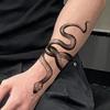1 Stück Schlange Temporäres Tattoo Aufkleber, Langanhaltend und Wasserdicht, Realistische Fake Tattoos für Männer und Frauen, Für Arm, Bein.
