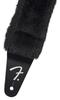 Plush Strap Black Fender Fender/Poodle [Guitar Strap]