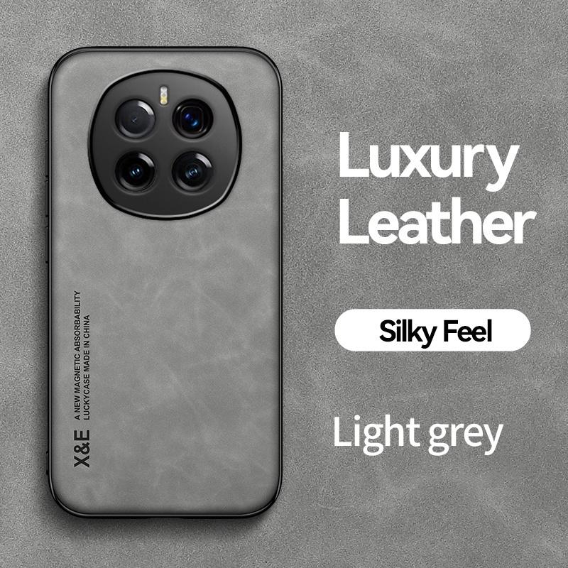 Weiche Silikonrahmen Lederhülle für Honor Magic 7 Pro Magic 7 Lite Auto Magnetisch Schützende Rückseite für Magic7 Magic7Lite Funda