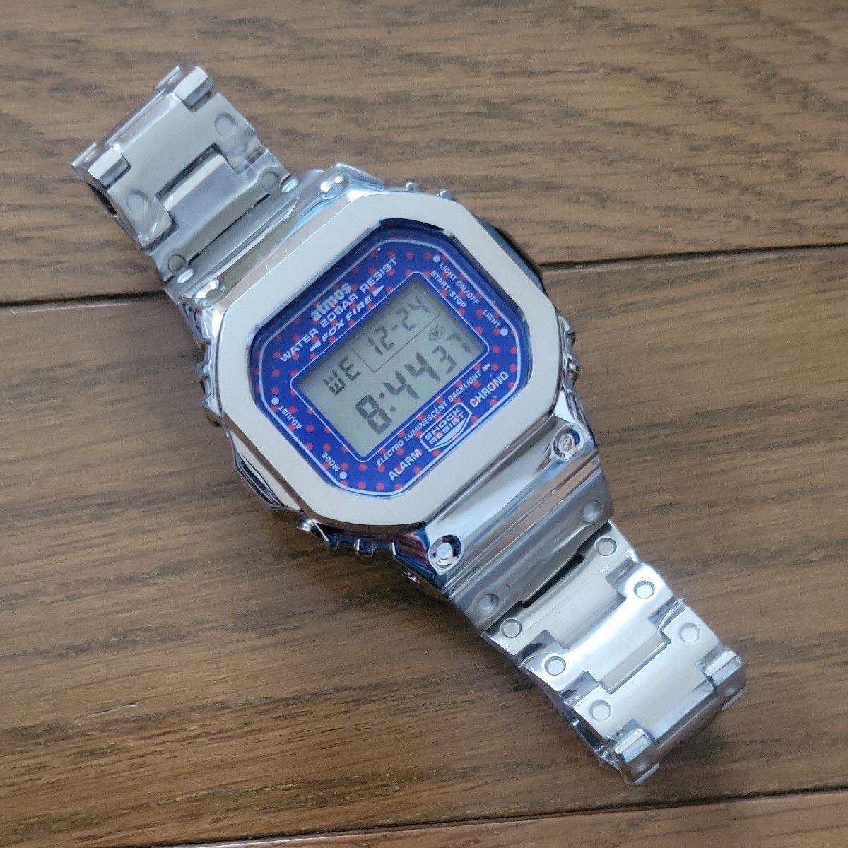 Casio watch G-SHOCK DW-5600VT atmos full metal custom with serial number