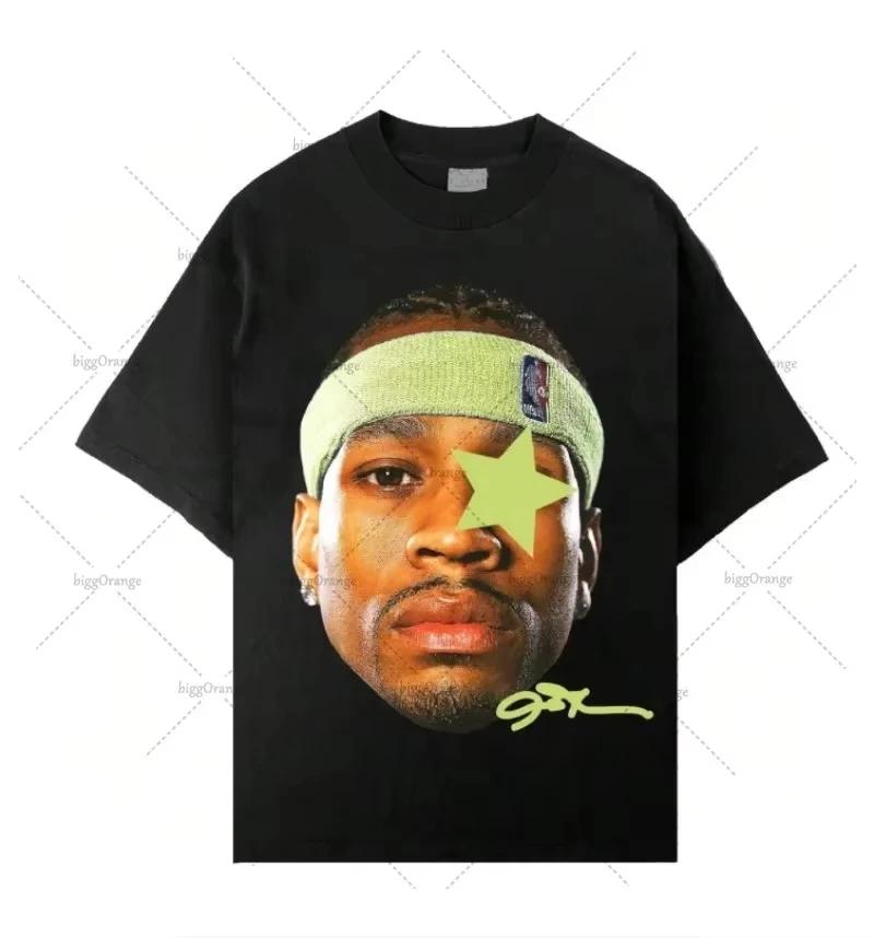 Mariah Music The Scientist T Shirt Men's Graphic Casual Summer Cotton Round Neck Short Sleeve Shirts Vintage Men's Hip Hop Stree