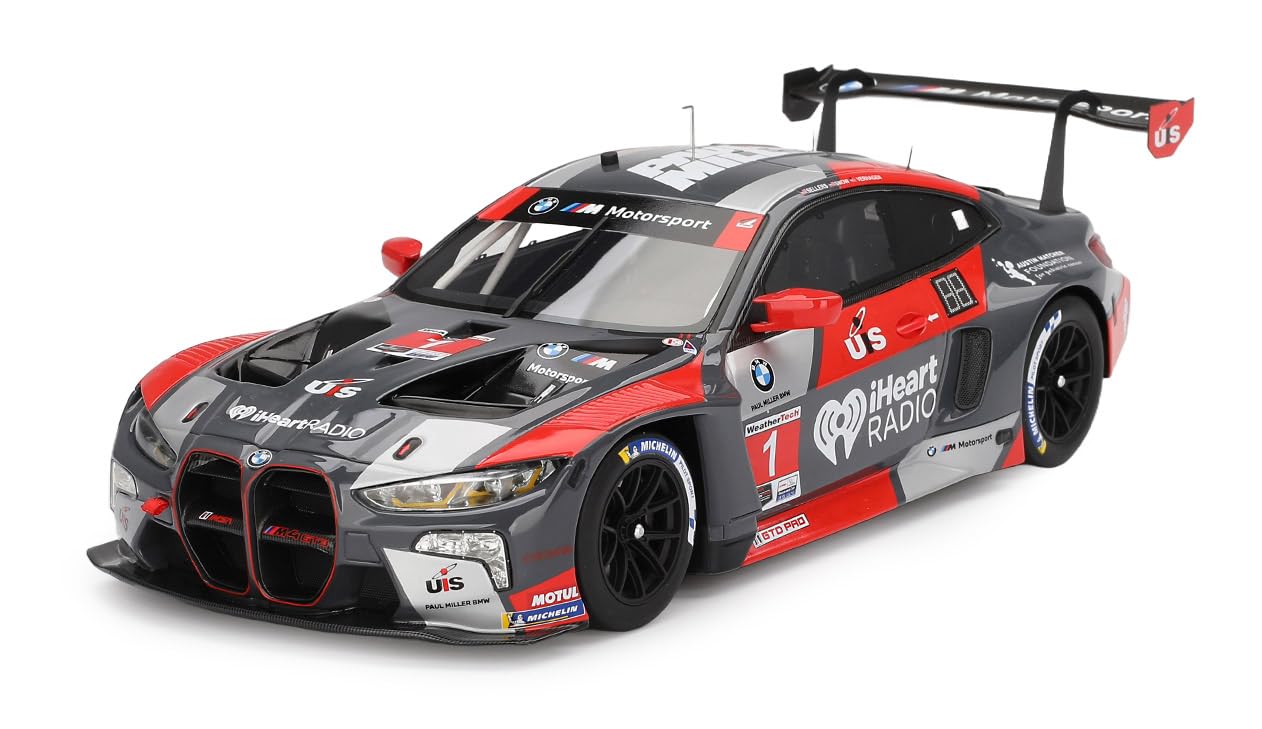 

TOP SPEED Масштаб BMW M4 GT3 IMSA 12 часов Себринга 2024 Paul Miller Racing Готовая модель TS0572 1/18 #1