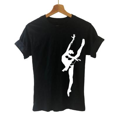Balletttänzerin Harajuku T-Shirt Lustiges T-Shirt Damenbekleidung Lässige Kurzarm-Tops T-Shirts