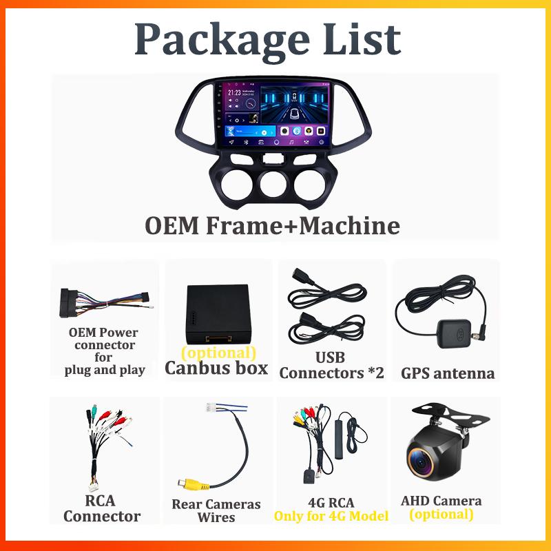 For Hyundai Santro Atos 2018 2019 Car Radio Player Car Carplay Screen Autoradio Mirror Link Car Intelligent Systems Touch Screen