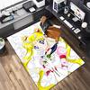 Cute cartoon theme Sailor Moon Tsukino Usagi cartoon rug Multifunctional household anti-slip decorative door mat, outdoor floor mat, and carpet Y14