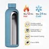 500ml Thermos Cup Small Mouth Water Bottle Stainless Steel Heat Retention 6-12H Portable Car Mug for Office Travel Outdoor Gym