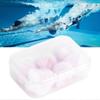 6 Pièces Bouchons d'Oreilles Imperméables Réutilisables Réduction du Bruit Cire Coton Bouchons d'Oreilles pour la Natation