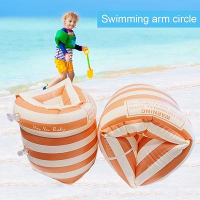 1 Paio Adulti Bambini Nuoto Bracciali Gonfiabili Portatili Maniche Cerchio Galleggiante Boia da Piscina Fasce da Braccio Accessori per Piscina