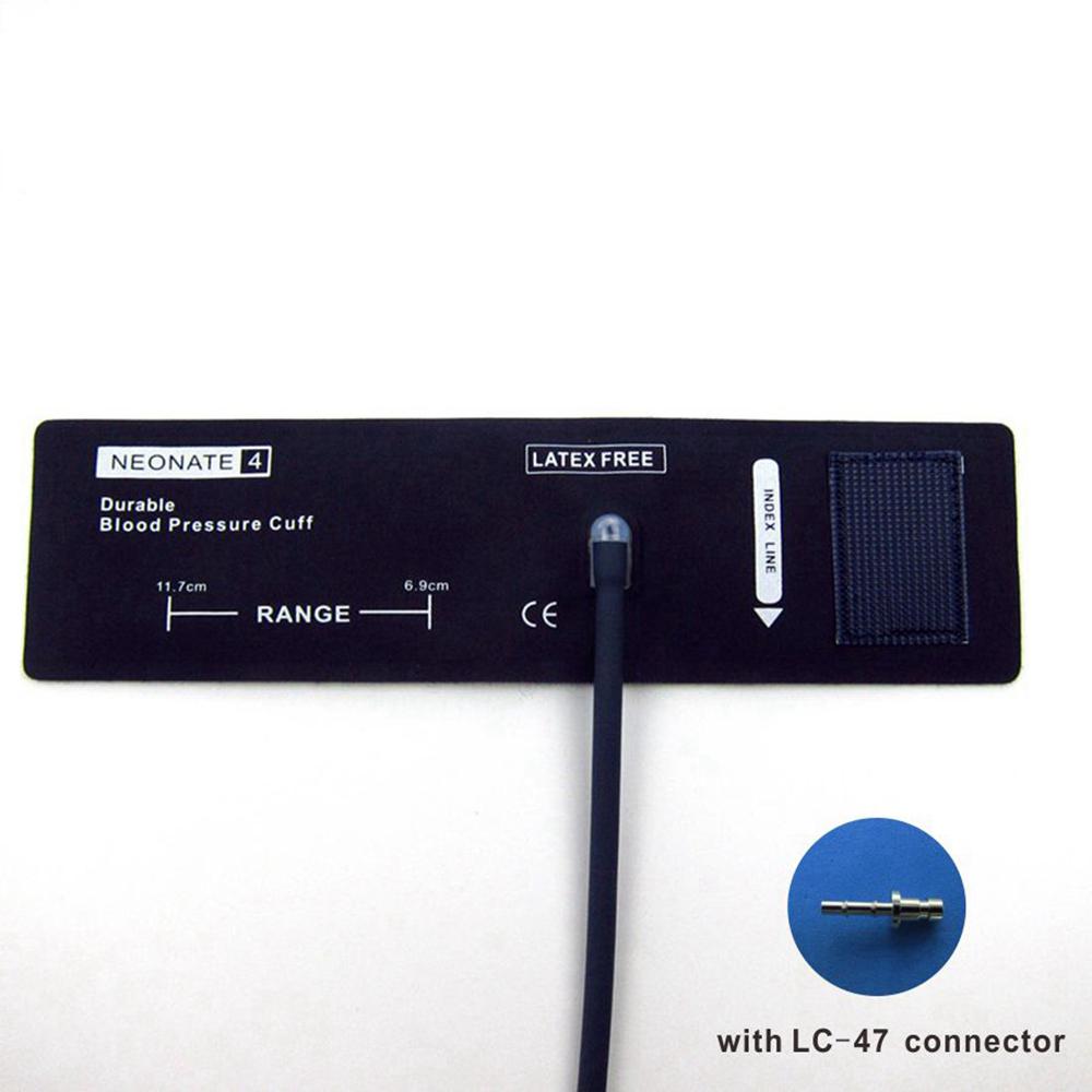 For Neonate Arm Blood Pressure Cuff Belt For Blood Pressure Monitor Tonometer Meter Sphygmomanometer Armband with Connector