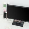 Gift Transparent Name Card Box Monitor Display Desktop Organization Memo Clamp Screen Message Board
