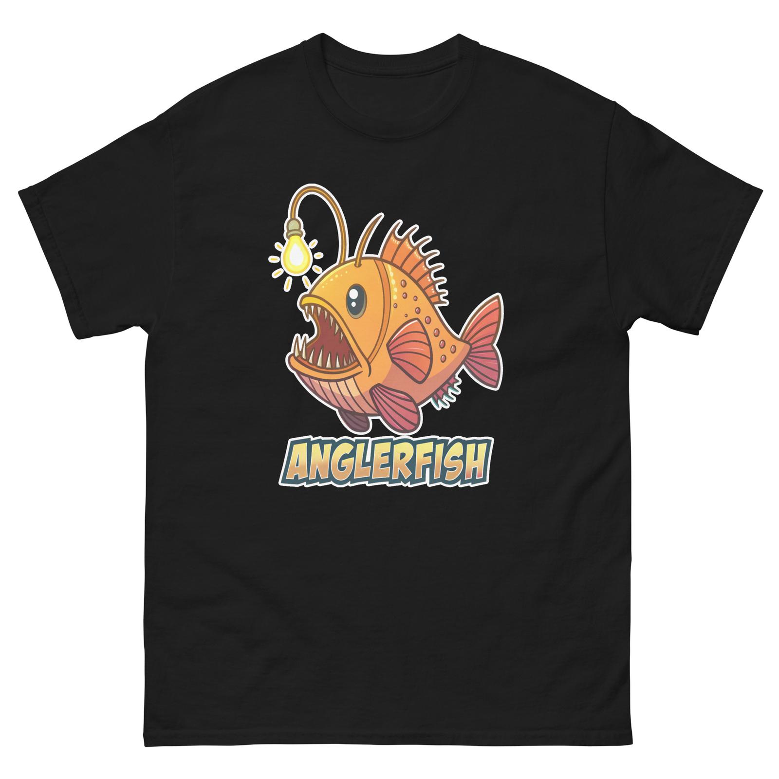 Anglerfish Ocean Beach Water Marine T-Shirt XL