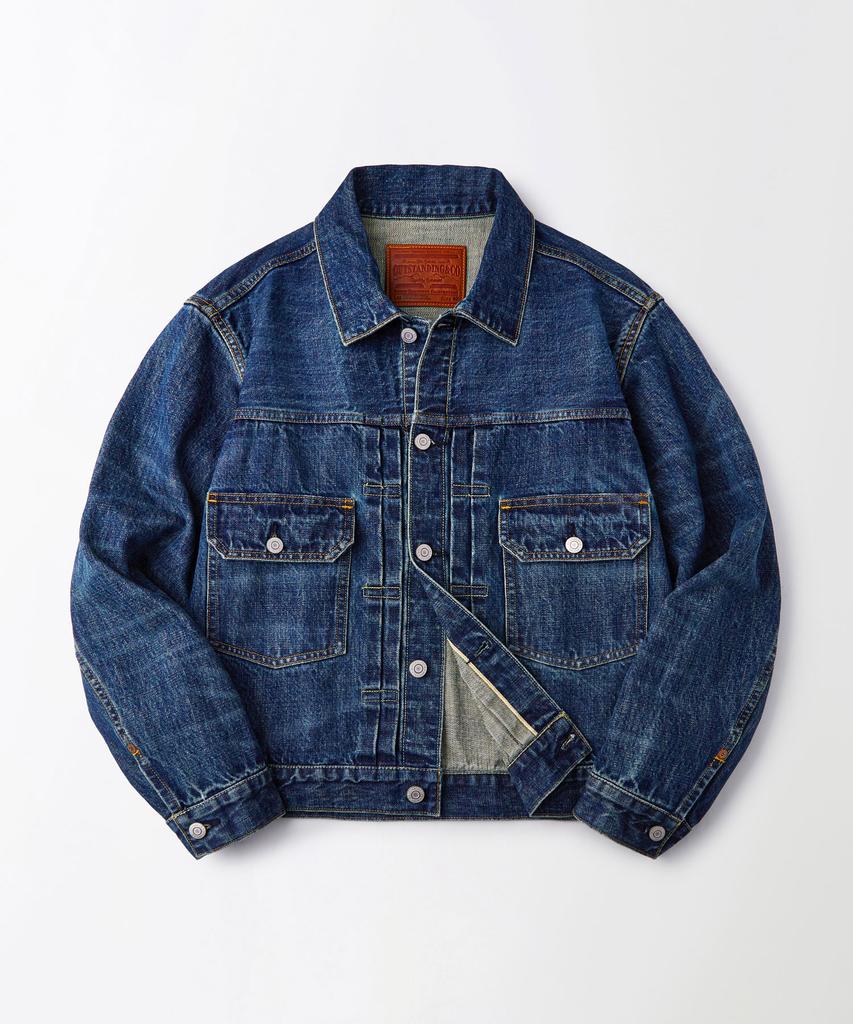 OUTSTANDING Selvedge Denim 2Nd Jacket_Medium Blue
