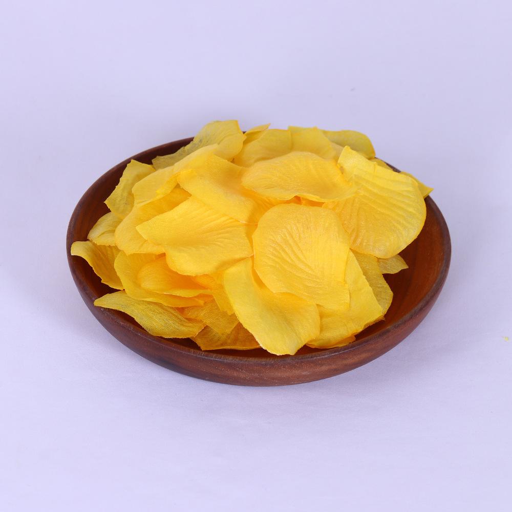 Stacking 1000pcs Rose Petals For Wedding, Bar Celebration, Hand-held Decorative Props, Simulated Flowers
