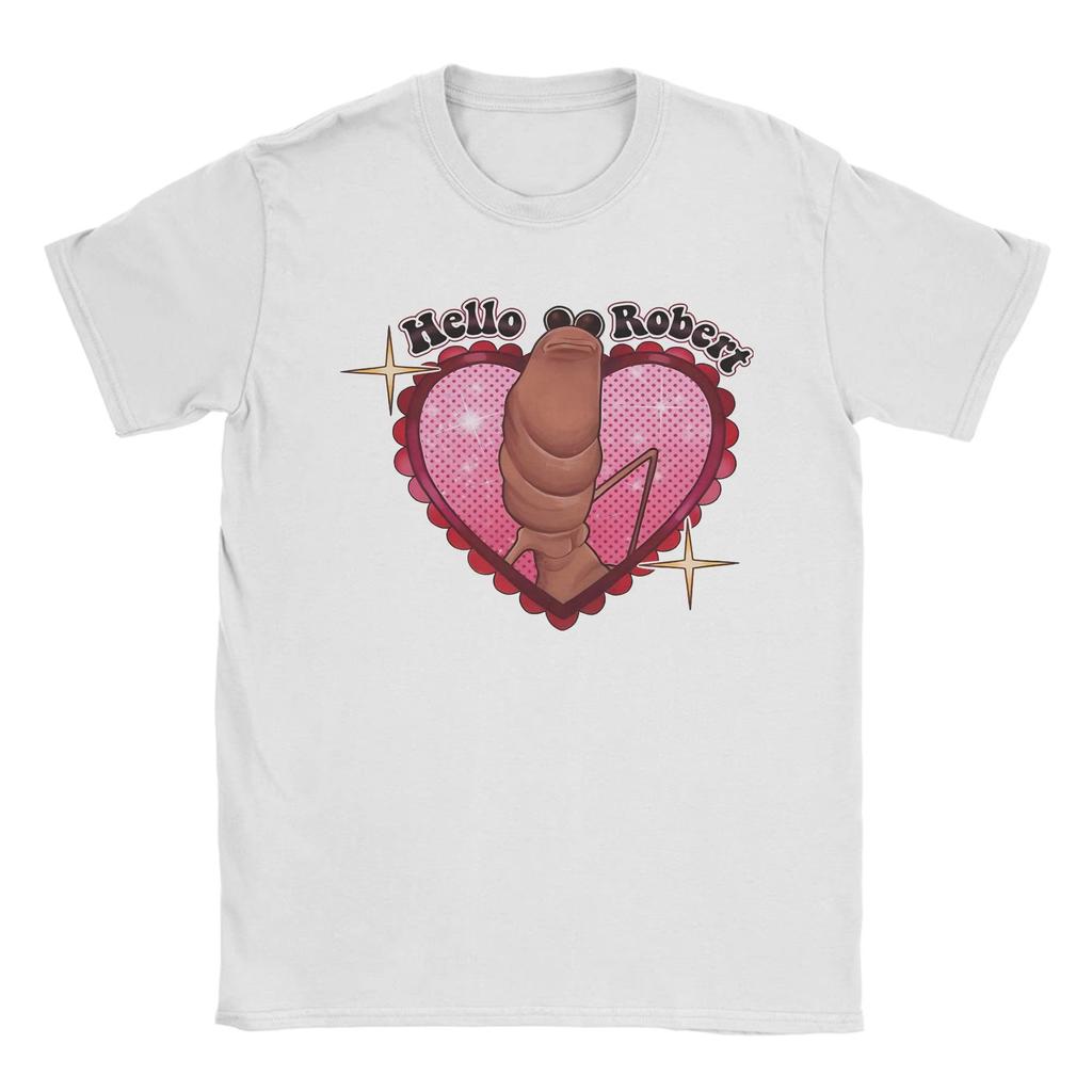 New Marcus The Worm Fun Emoji TShirt 100 Cotton Retro Crew Neck Top  Unisex Streetwear Shirt  Graphic T Shirts Oversized Top