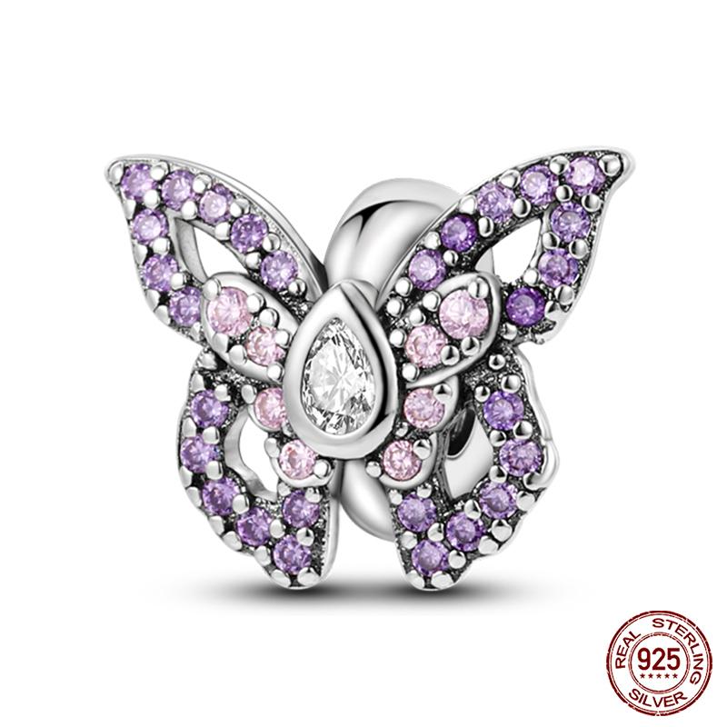 Copper Glowing Fireflies Bee Charms Beads Fit Original Bracelet For Women Fine Diy Travel Jewelry Making