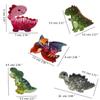 Dinosaurs Acrylic Hair Claw Clips Barrette Nonslip Strong Hold Hair Accessories