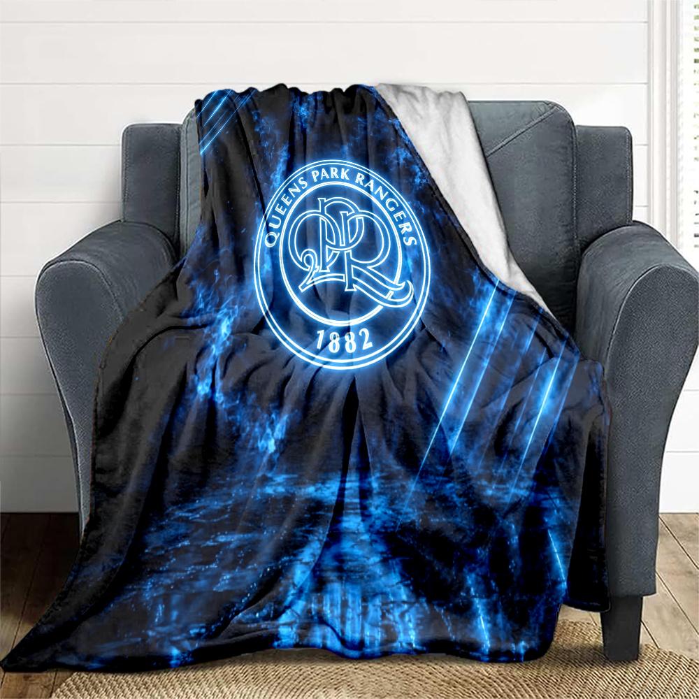 Queens Park Rangers QPR Flannel Blanket, High quality Comfortable for All Seasons, Home Decor, Warmth and Comfort