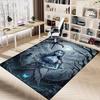 1pc ghostly bride moonlit cemetery Carpet Anti Slip Polyester Floor Mat for office.Bedroom